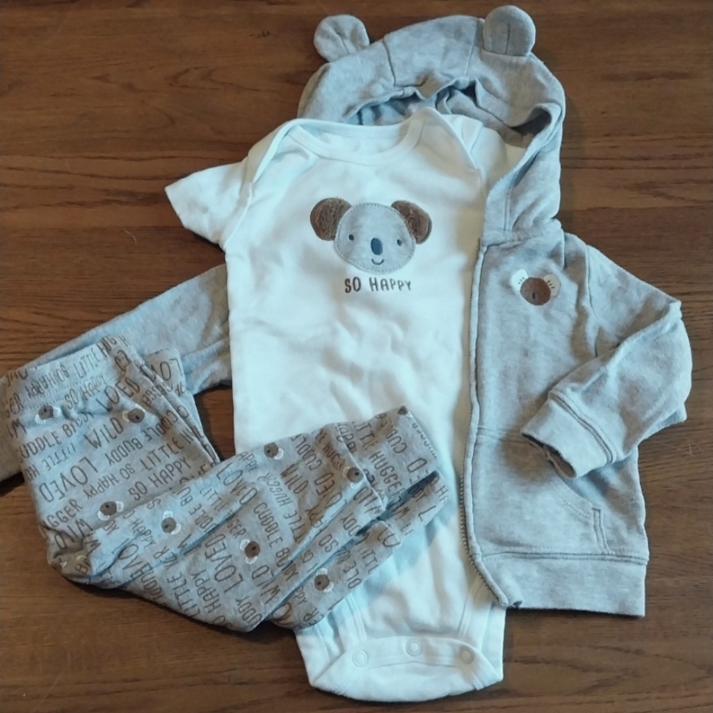 Baby Koala Outfit 6-9m
